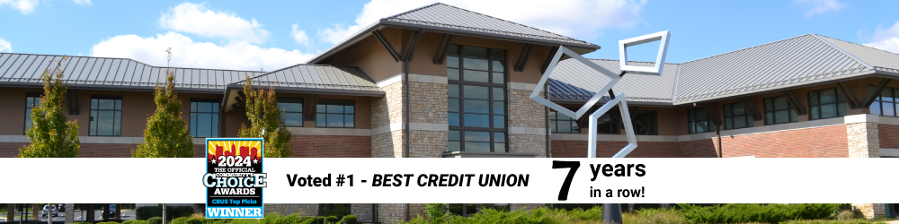 B M I Federal Credit Union building - voted #1 Best Local Credit Union 7 Years in a Row!