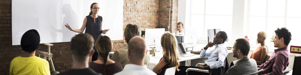 group of people in a workshop